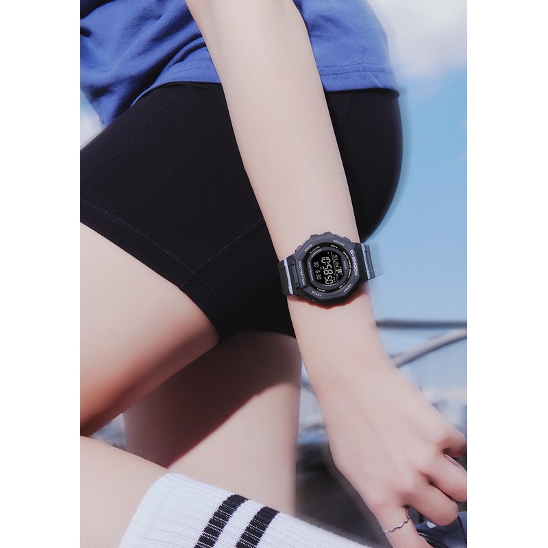 Casio GMD-B300 Wristwatch, Equipped with Bluetooth, Biomass Plastic, Black