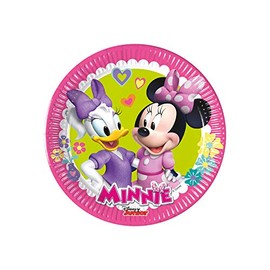 Talerzyki papierowe Minnie Happy Helpers 20 cm, 8 sztuk