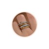 JSJOY Stackable Rings for Women Non Tarnish Cubic Zirconia Spinelli