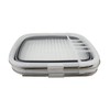 SAMMART 8L (2.11Gallons) Expandable Collapsible Dish Drainer - Foldable Drying