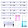 Gaahkai 48PCS 5ml/0.17oz Lip Gloss Containers Empty with Pressure Sensitive
