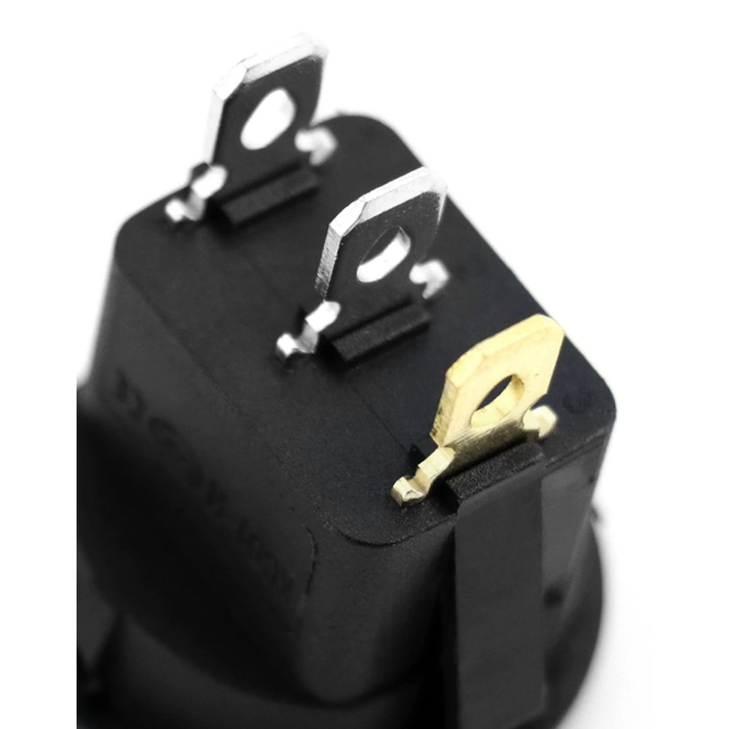 QWORK® 10Pcs LED Lighted Rocker Switch DC 12V 20A On/OFF,