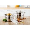 Prime Cook 3'' High Wall Stainless Steel Steamer Basket (9.45''/24CM)