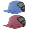 COOLSOME 5 Panels Hat Quick Dry Drawstring Airy Breathable Flat