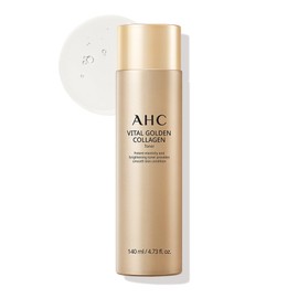 AHC Vital Golden Collagen Toner, 140ml, 1 piece / AHC 바이탈 골든 콜라겐 토너, 140ml, 1개