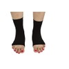 PRO 11 WELLBEING Men and Women's compression ankle sleeves (Black,