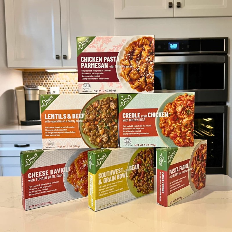 Miss Olive's Protein Pack Microwavable Shelf Stable Ready Meals (Bundle