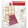 Toddler Tower,Kitchen Step Stool with CPC Certification,Sliding Anti-Fall Safety Bar,Solid