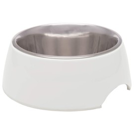 Loving Pets 7140 Retro Bowl for Dogs, Ice White, Medium