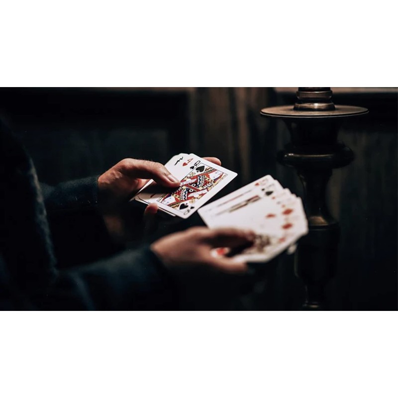 X Deck (Black) Playing Cards by Alex Pandrea
