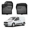 T TGBROS Floor Mats Custom Fit for 2014-2021 Ford Transit