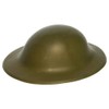 Green Plastic Army Tommy Helmet