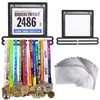20 Pieces Race Number Stand Protective Cover Race Number Stand