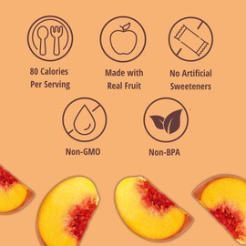 Del Monte Fruit Delights Sliced Peaches in Brown Sugar Extra Light Syrup, 15 oz. Cans, 12 Pack