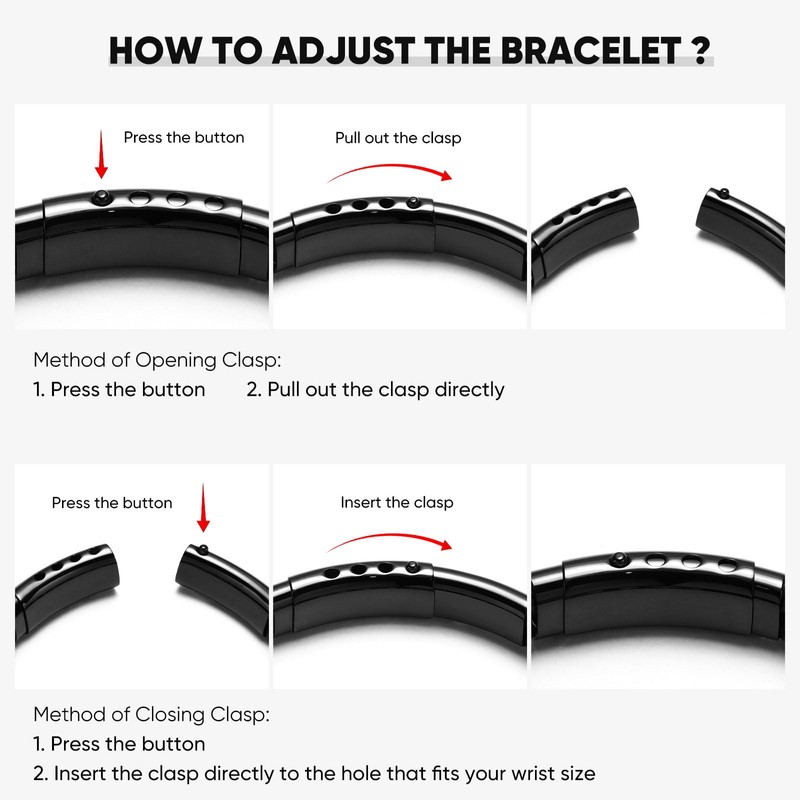 Christian Black Bracelet for Men - Double Row Leather Braided