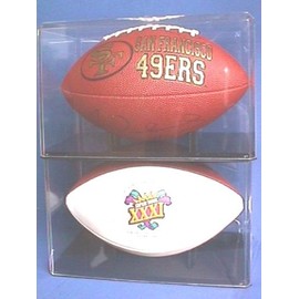 Crystal Case Deluxe Football Case with Mirror Back