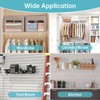 12 Inch Wire Shelf Brackets Set, 4 Wire Rack Support