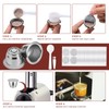 Tanlade 300 Pcs Reusable Espresso Capsules 2 Refillable Coffee Pods