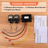 Gmailmall Wireless Winch Remote Control Kit for Truck Jeep ATV
