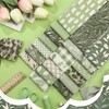 Hosuly 40 Pcs Sage Green Fabric Greenery Fabric for Rug