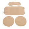 4pcs Castor Oil Packs Set Adjust Straps Prevent Leakage Washable