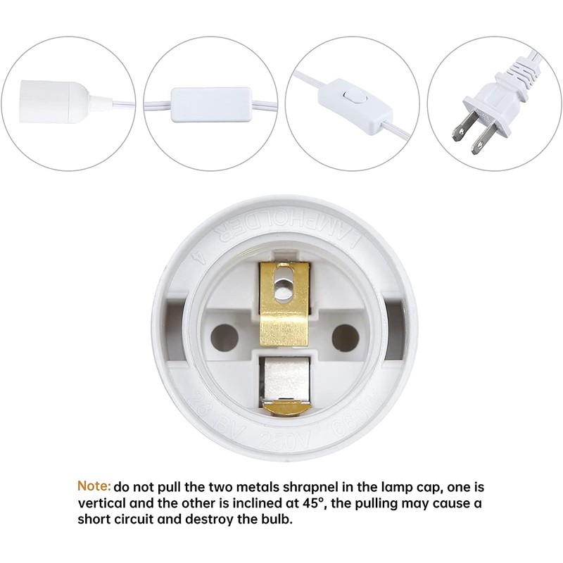 Simple Deluxe 360W 5.9FT Extension Hanging Lantern Pendant Light Lamp