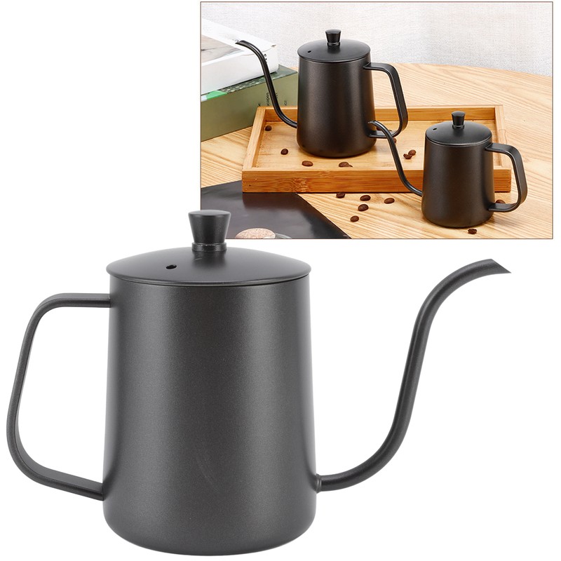 Pour Over Coffee Kettle Stainless Steel Handheld Narrow Drip Spout