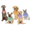 CHOIEO 5-Piece Dog Bandanas, Washable Cotton Polka Dots, Reversible, Suitable
