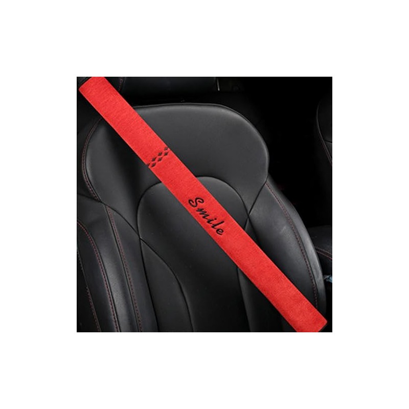 UINSUE Extra-Long Car Seat Belt Cover Comfortable & Stress-Relieving Durable