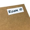 500 Pack, 1.5" x 0.5" - File Folder Labels Stickers,