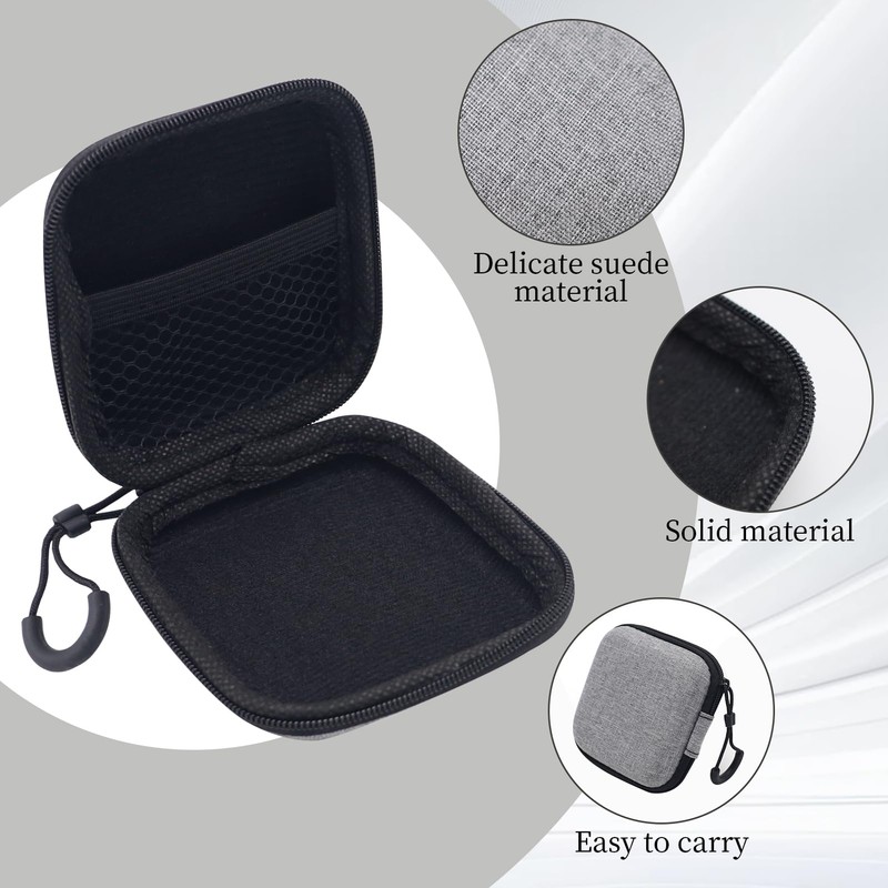 1 Pcs Eva Headphone Storage Bags,Headphone Case,Earbuds Case,Multi-Functional Portable Storage