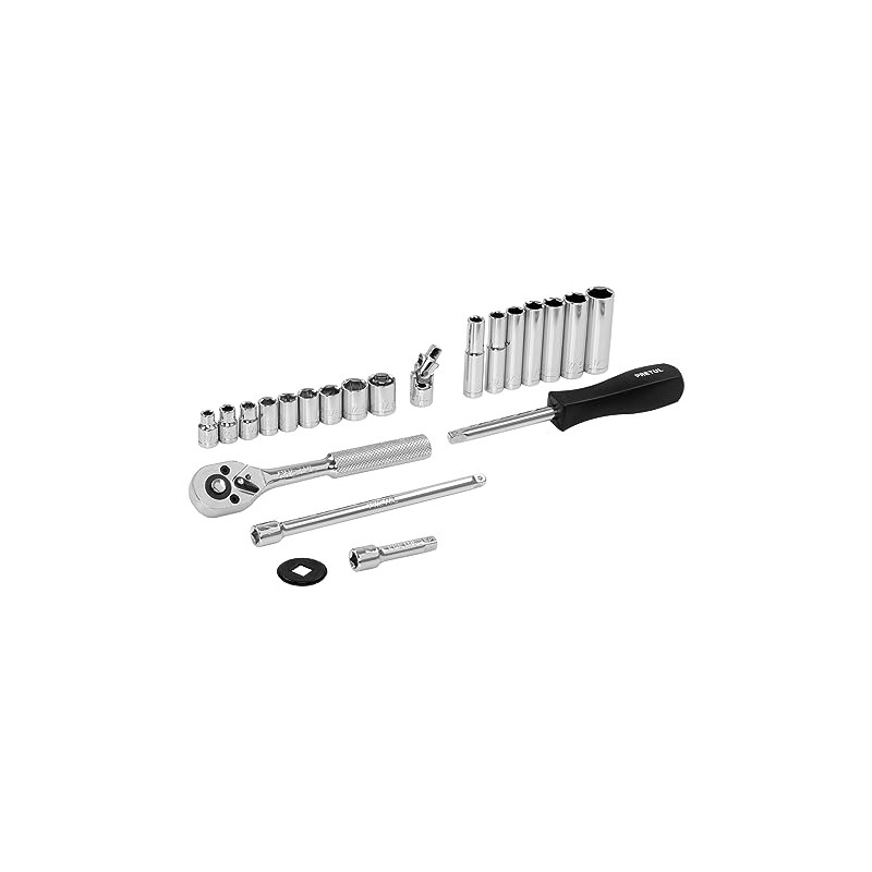 Pretul JD-1/4X22SAE-P, Juego de autoclé de 22 piezas, std, 1/4"