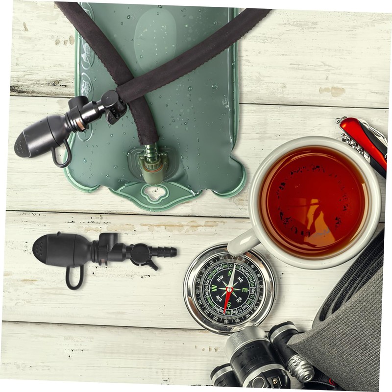 Kisangel Hydration Bladder Bite Valve Replacement Kit Detachable Mouthpiece with