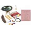 Variety Sage Smudge Kit with Shell, Palo Santo, Stones, Bracelet,