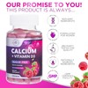 Calcium Supplements for Women - Sugar Free Calcium Gummies with