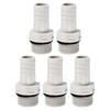 PATIKIL Hose Barb Fitting Straight 15mm Barbed G1/2 Male Thread,