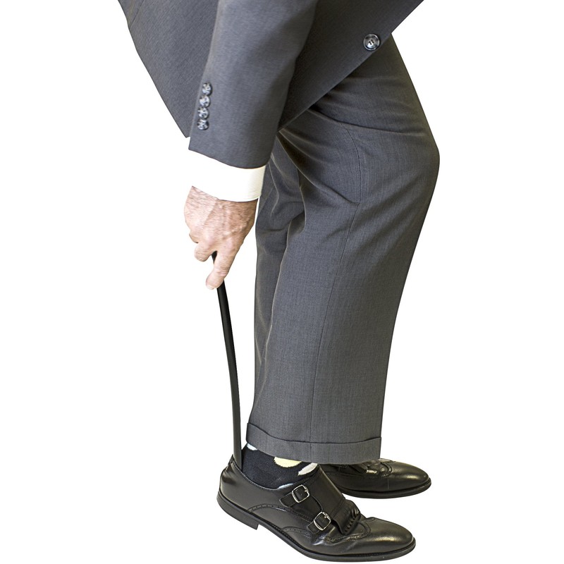 Panoware Set of 2, Extra Long Handle Shoe Horn and