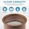 AROMA® Professional Rice Cooker with Purple Clay Cooking Pot, 6-Cup