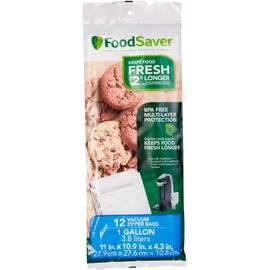 FoodSaver FreshSaver 1 gal. Plastic Vacuum Sealer Bags