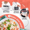 Zwippy Microwave Rice Cooker Steamer and Pasta Cooker with Strainer