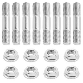 MospdyGear 8 Pack 922-BI Double Headed Bolt Nut Set, Suitable for Automobile Exhaust System Intake Manifold