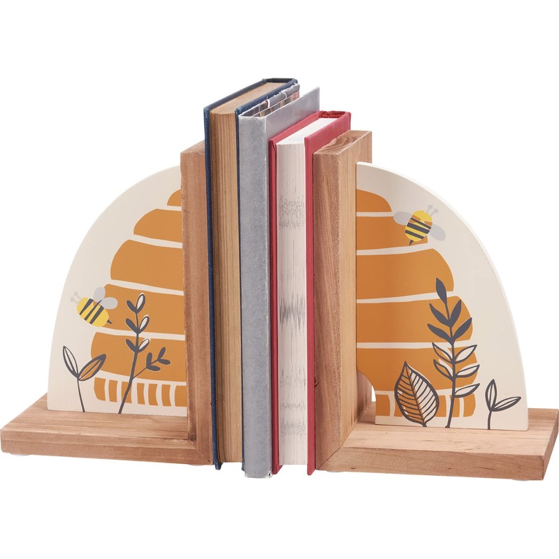 Primitives by Kathy Bee Skep Decorative Bookends