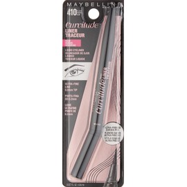 Maybelline Curvitude Liner ULTRA FINE Liquid Eyeliner .027floz- 410 Black  -NEW