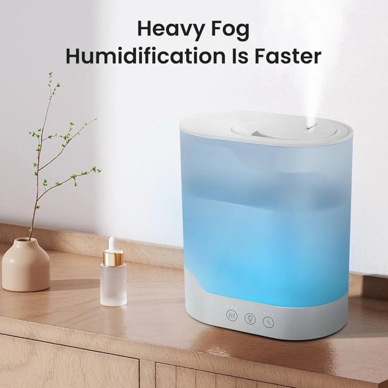 Yogin Humidifiers for Bedroom, 3L Ultrasonic Cool Mist Humidifiers for