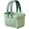 JiatuA Plastic Storage Basket with Handle Portable Shower Caddy Tote