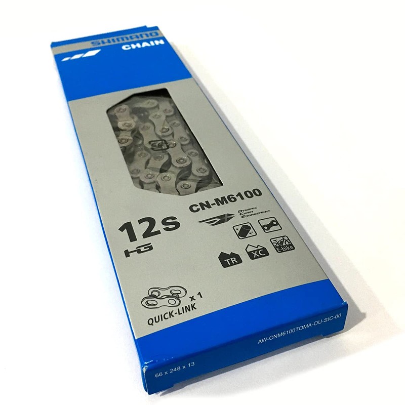 Shimano ICNM6100138Q DEORE Chain (12-Speed) CN-M6100 12S 138 Link with