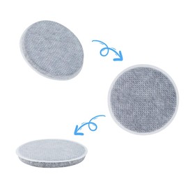 BAMBOOST Disc Water Filter replacement for Brita Fill and Go Water Filter Bottles Carafes,Reduce Chlorine, Microparticles and Other Impurities(Pack of 4)