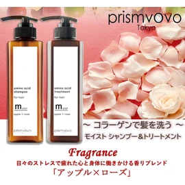prismvovo Amino Shampoo, Moist (Unisex), Bottle, 10.1 fl oz (300 ml)