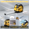 SAVSEC 2 in 1 Laser Tape Measure, Rechargeable 131ft Laser