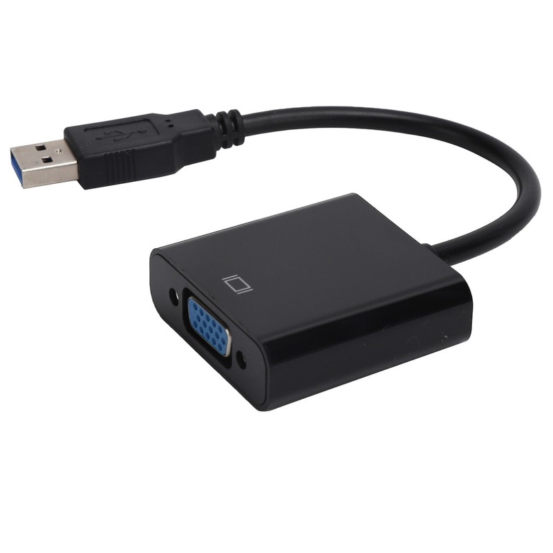 USB3.0 to VGA Converter 5Gbps HD 1080P Adapter Cable 15Pin